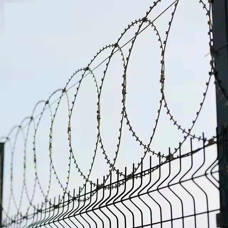 Flat Wrap Razor Barbed Wire
