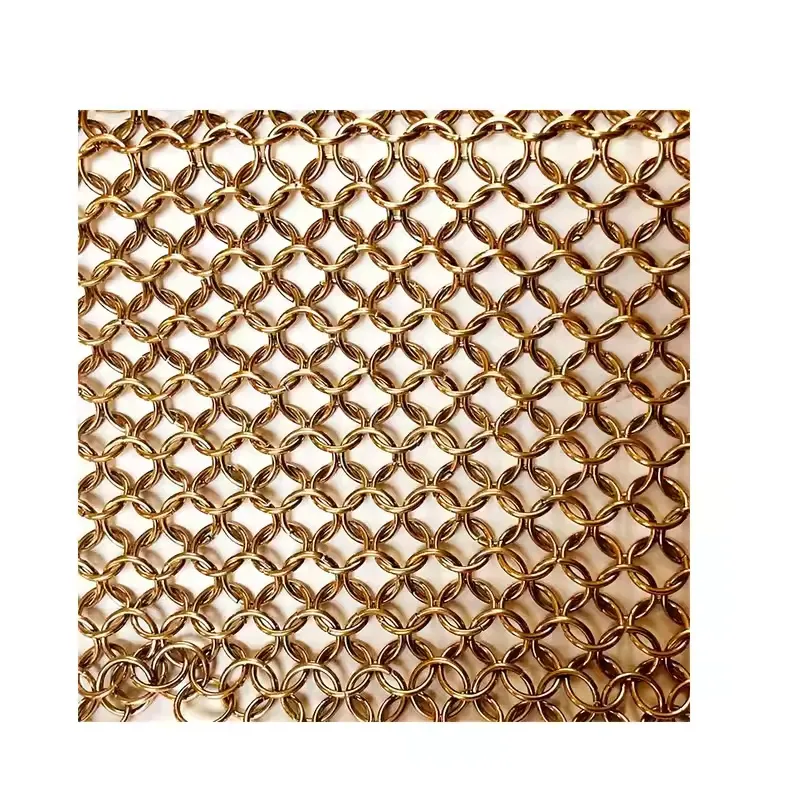 Elegant Ring Mesh Curtains | Durable Metal Architectural Mesh