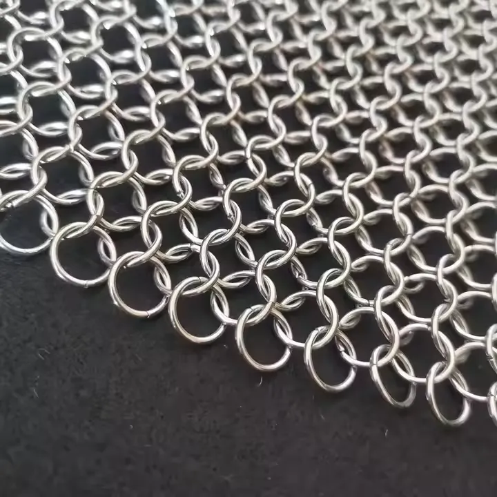 Elegant Ring Mesh Curtains | Durable Metal Architectural Mesh