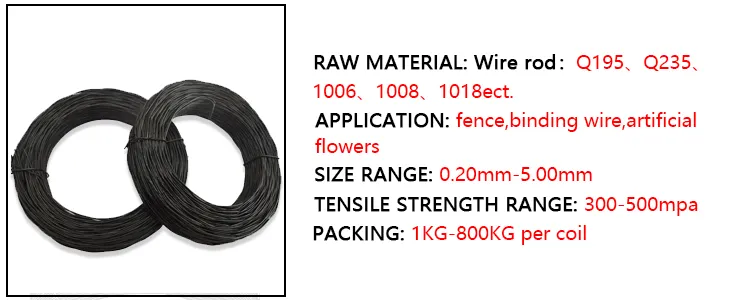 Read More About black iron wire