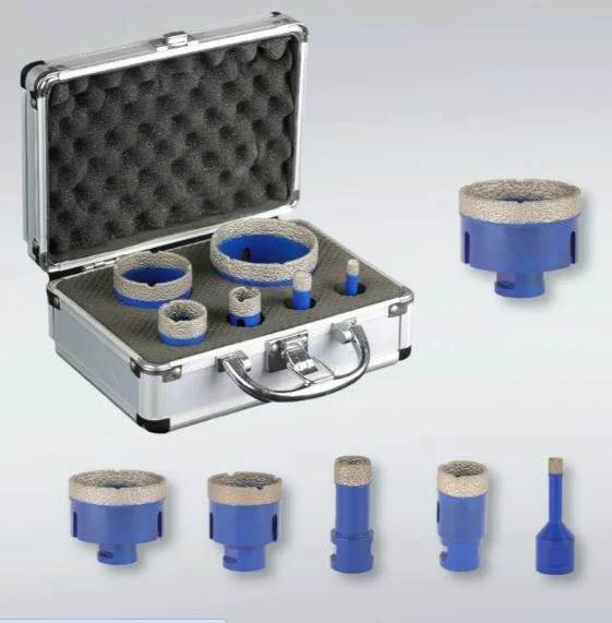 Efficient Vacuum Brazed Diamond Core Drill Bits