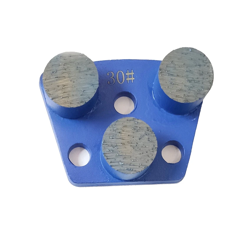 Trapezoid Diamond Metal Grinding Shoes For Concrete Floor, Compatible With Diamaticsasecps Grinders