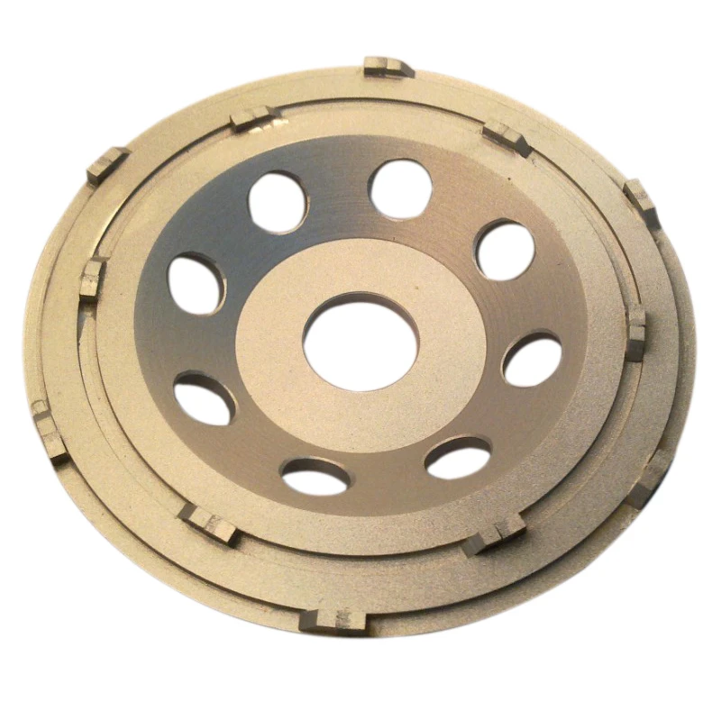 Pcd Grinding Cup Wheel Or Removal Of Resins, Epoxies, Elastomeric Coating And Other Coatings On Large Concrete And Masonry Areas