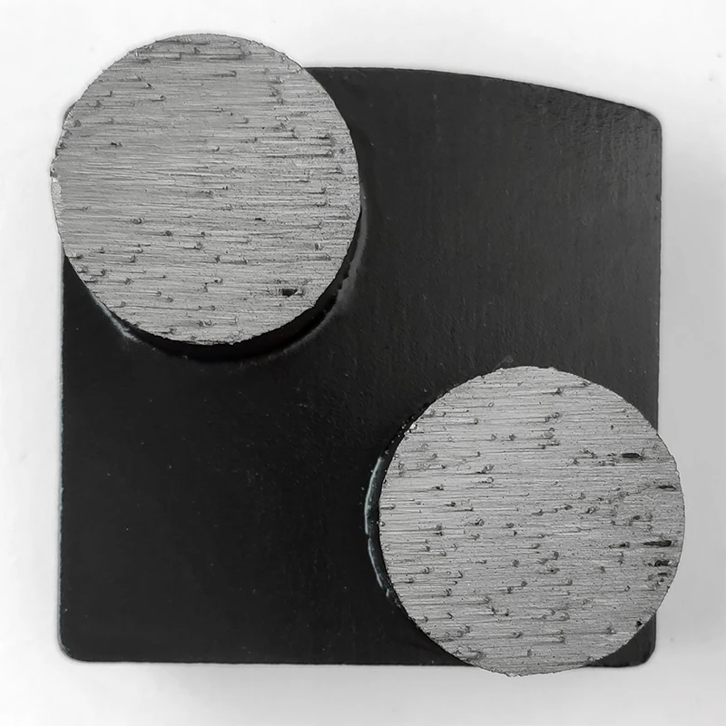 Redi Lock Double Bar Diamond Grinding Shoes Fit Husqvarna Grinder