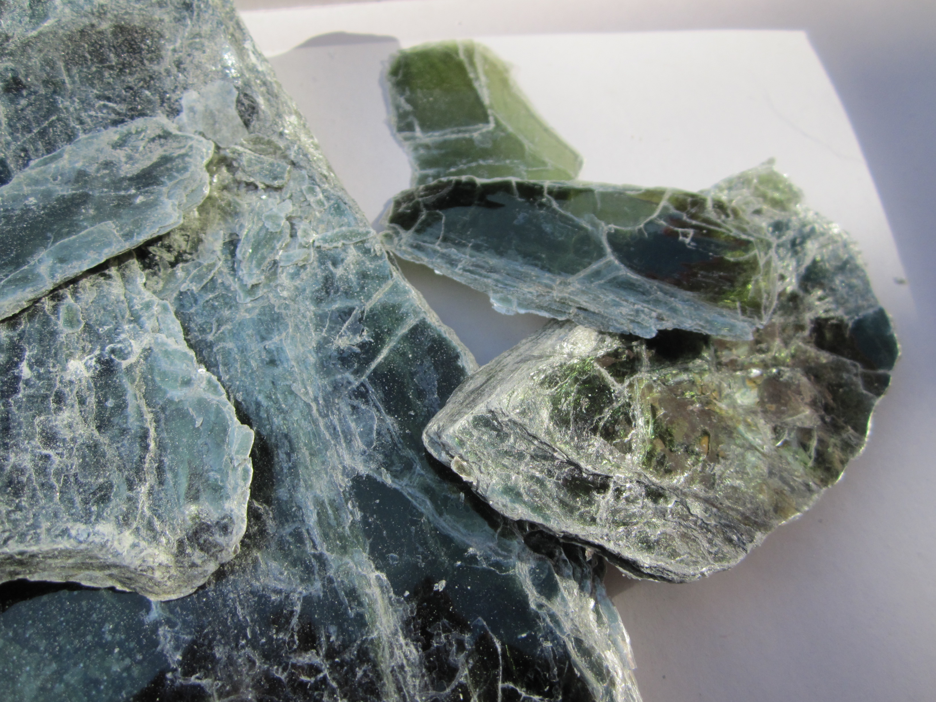 There is a new product on our website, Green Mica