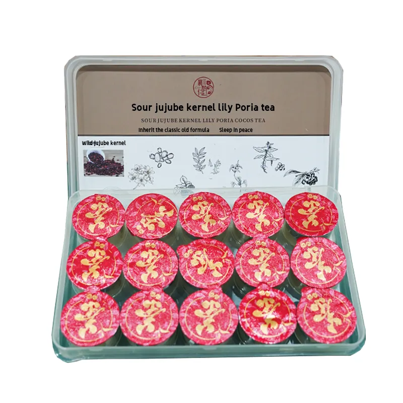 Sour jujube Lily Poria Tea