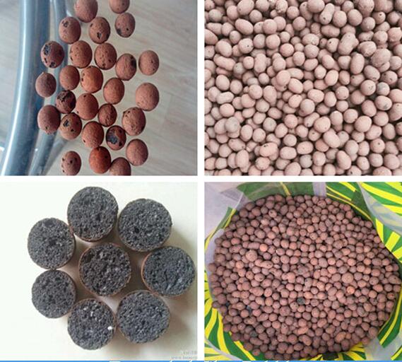 Aquaponics growing media Expanded Clay Pebbles Balls