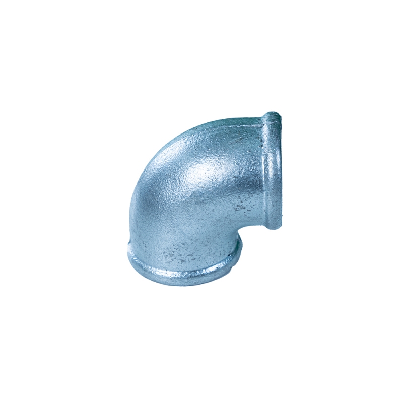 90° Straight Elbow Beaded Edge