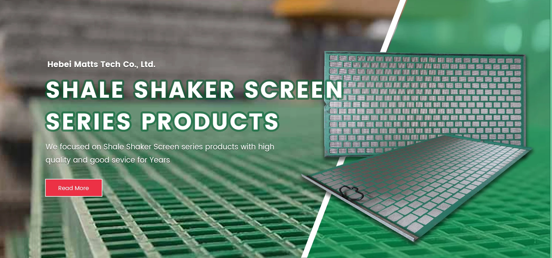 shaker screen supplier