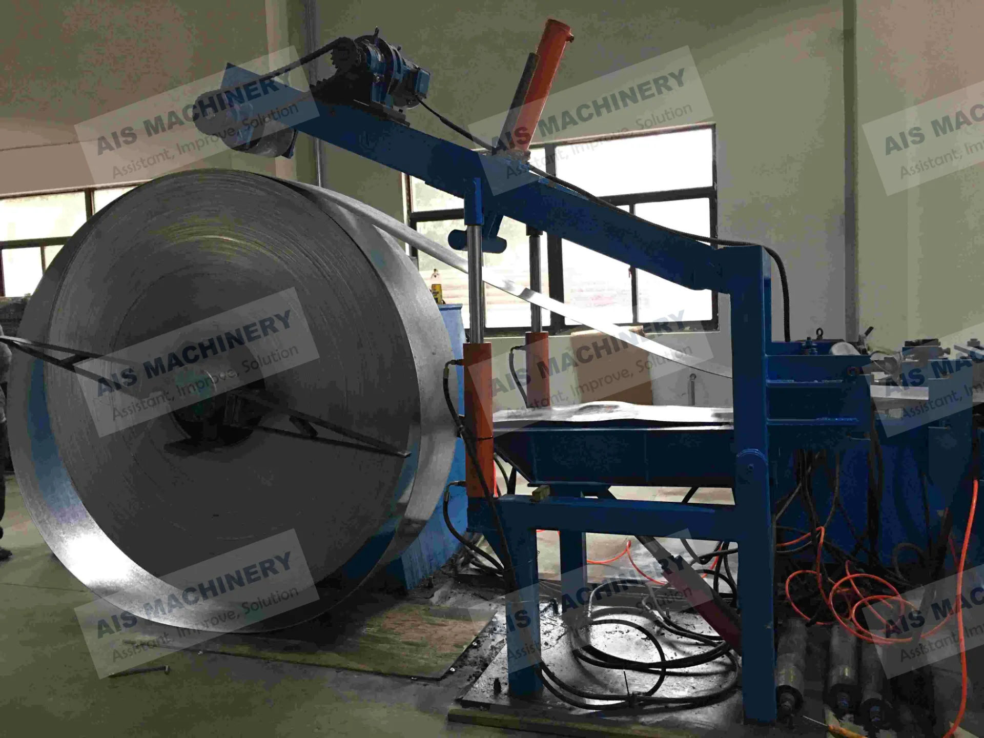 single head uncoiler