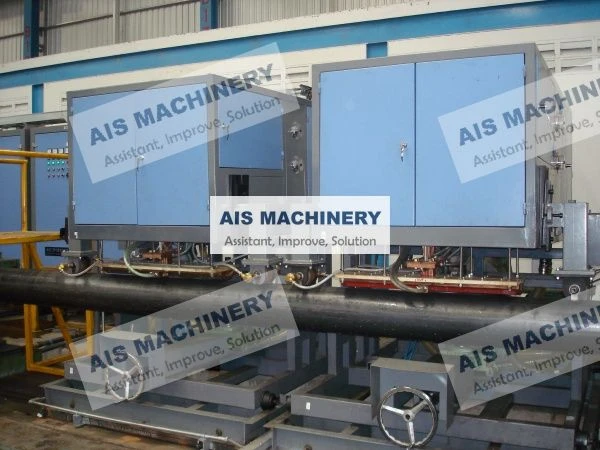Steel pipe seam annealing machine