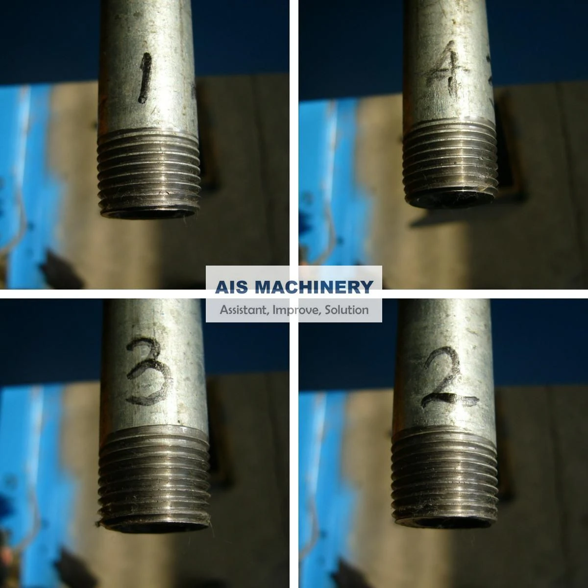 pipe threading machine