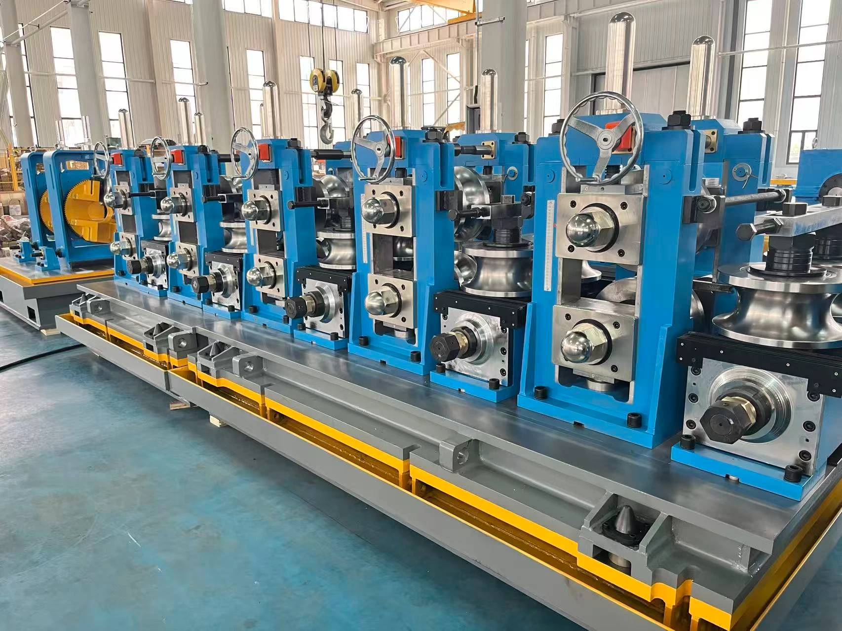 5-Inch (127mm) ERW Tube Making Machine Delivered with Heavy-Duty Design and Advanced Quick Change System