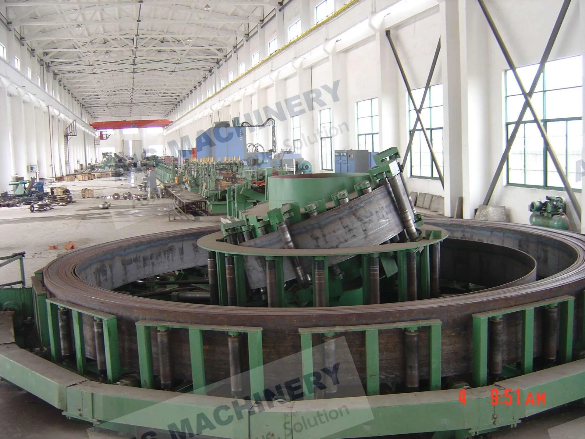 horizontal strip accumulator