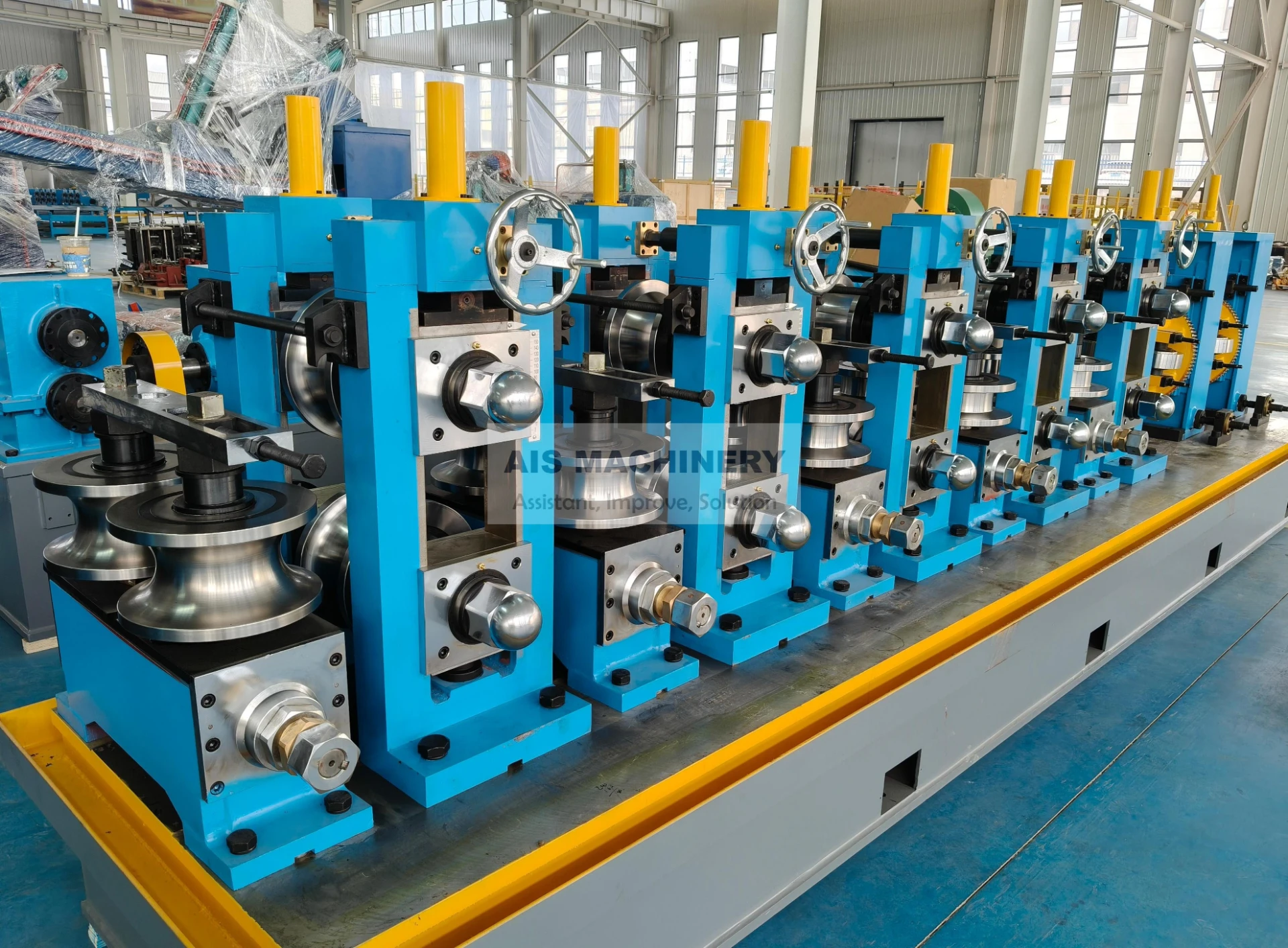 Our Factory Produces Complete 127mm ERW Tube Mill Line