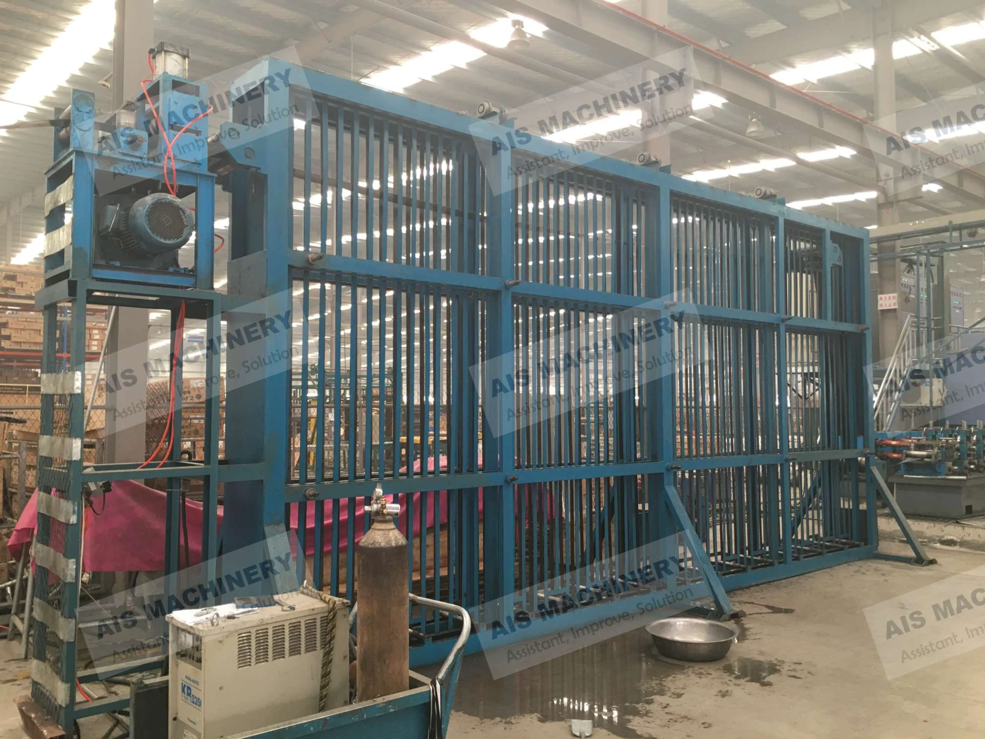 High-Efficiency Horizontal Accumulator for Tube Mills