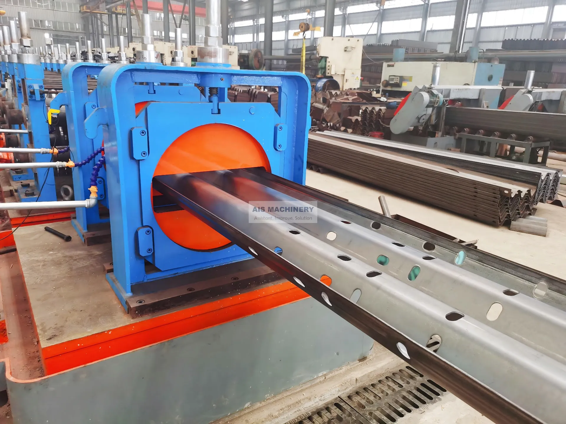 cold roll forming machine process
