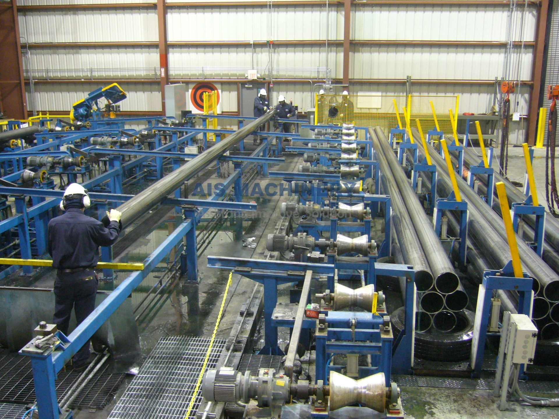 Conveyor and Run Out Table for Continuous Tube Production