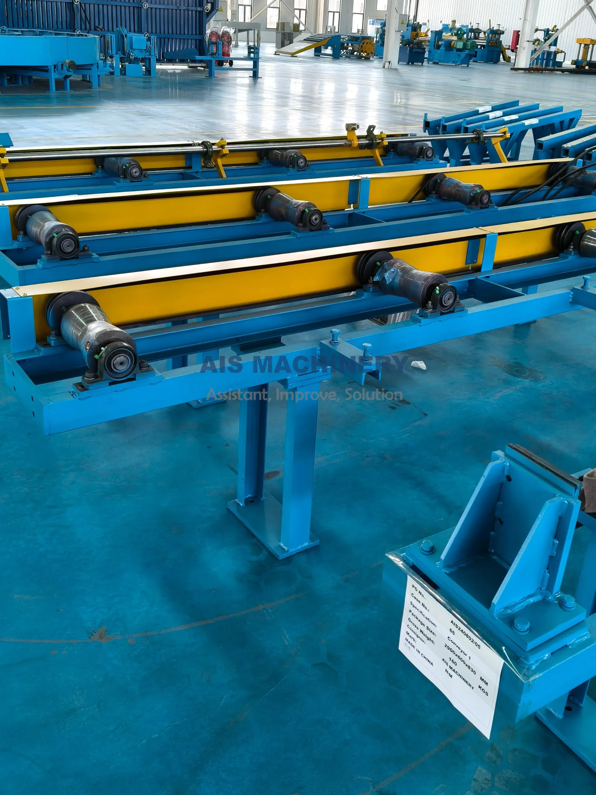 Conveyor and Run Out Table for ERW Tube Mill