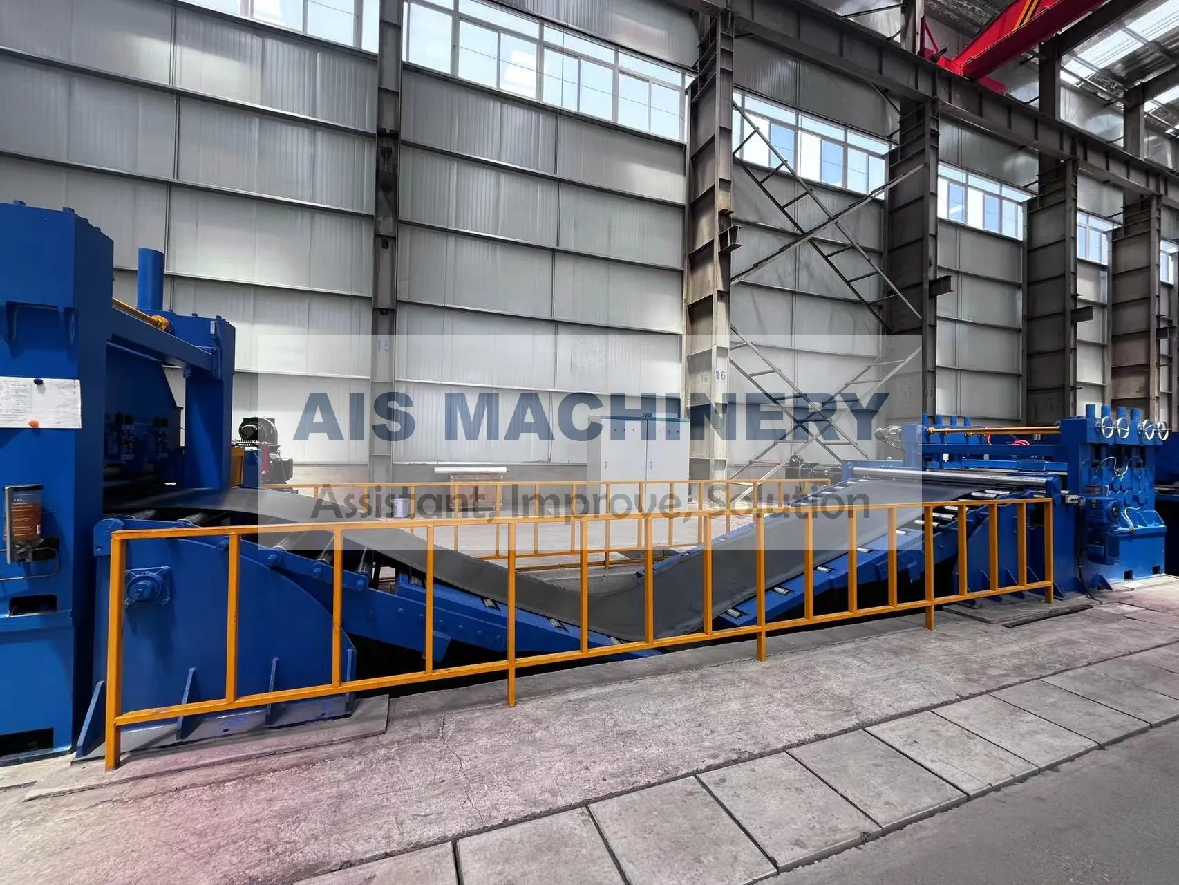 steel coil cut to length line automatic stacker
