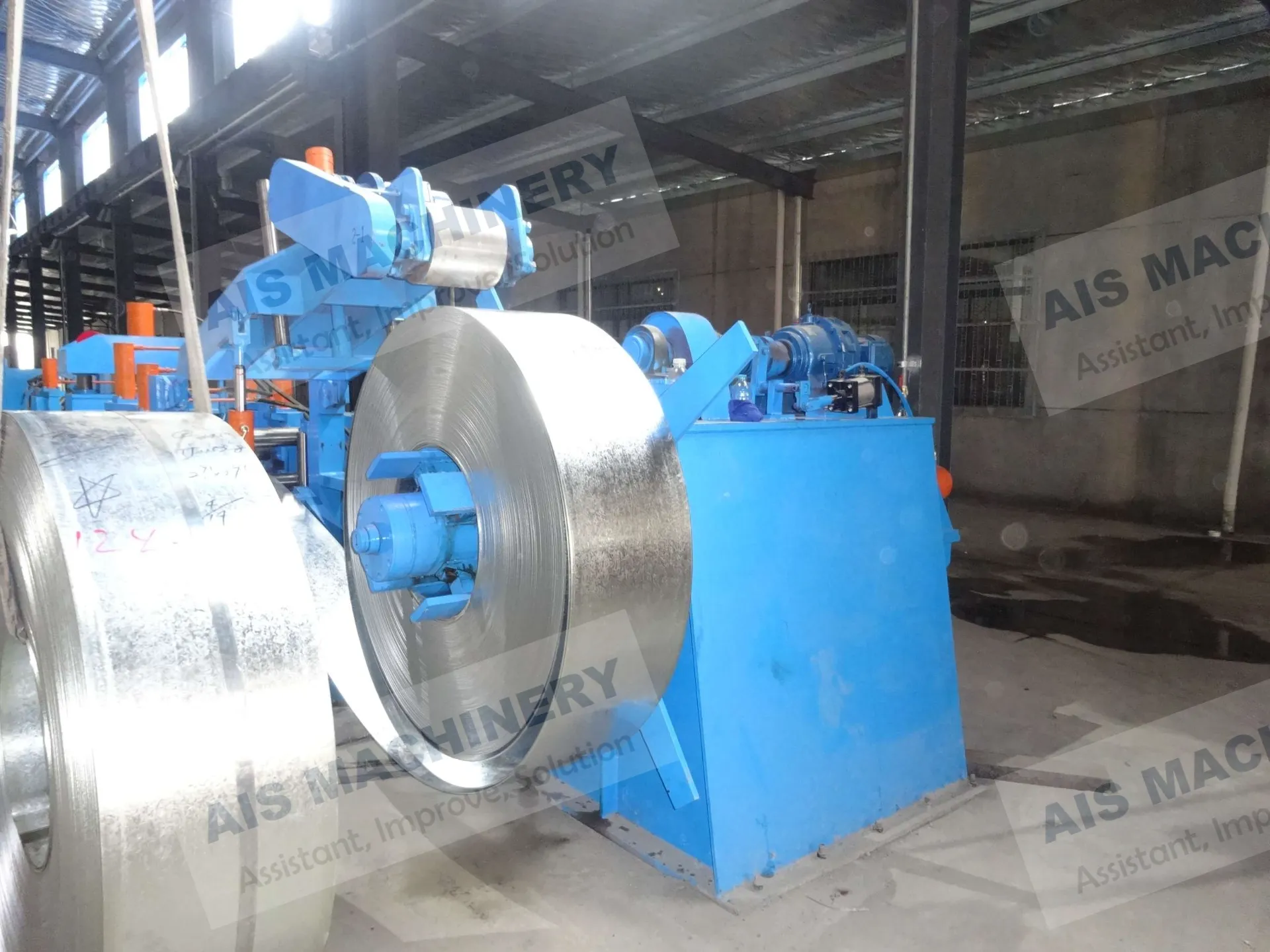 Stand Alone Uncoiler, leveller and Feeder