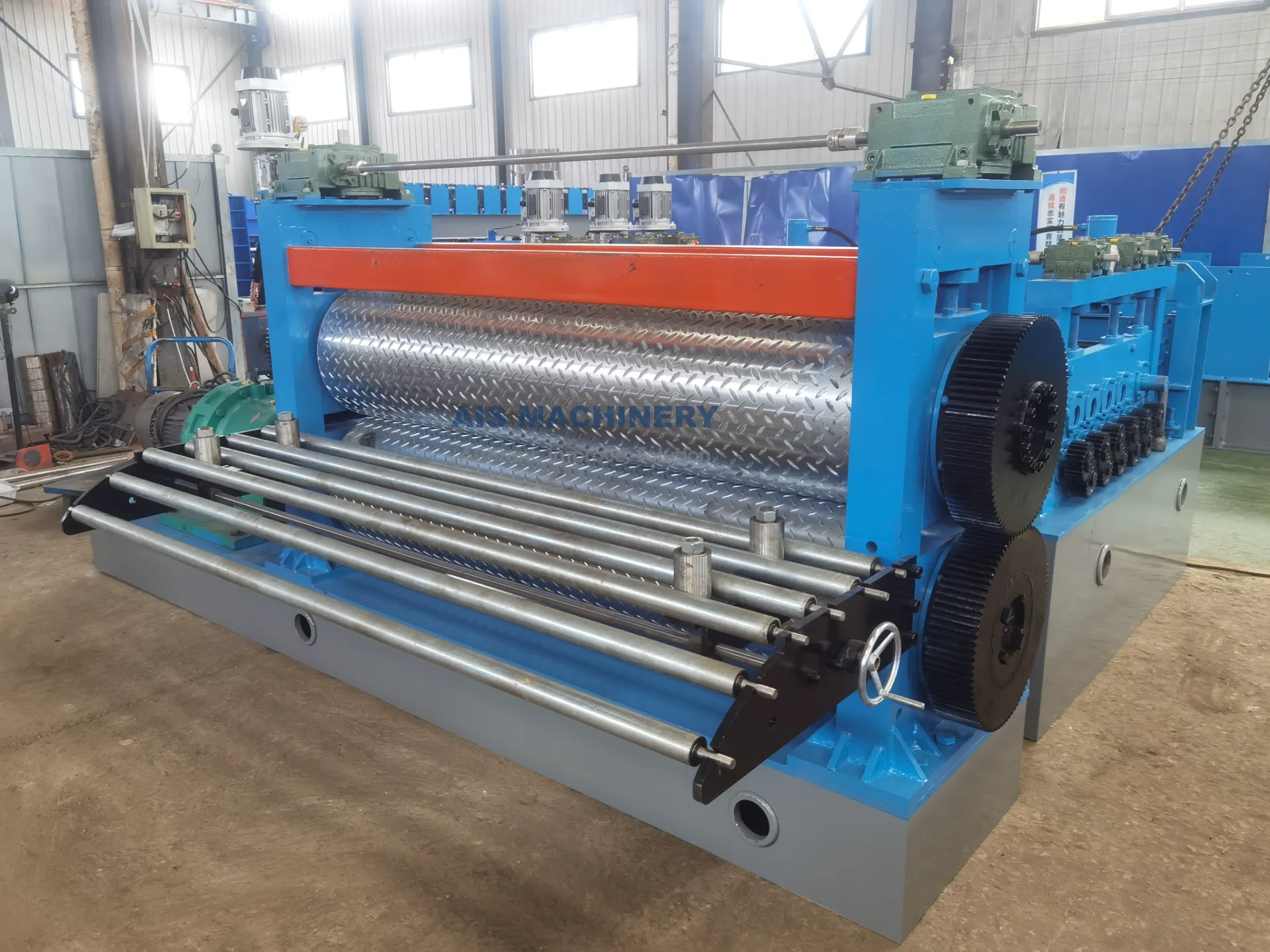 Embossing Machine for Metal Sheets