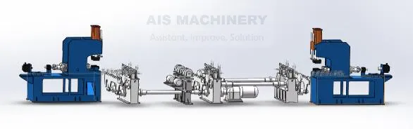 End Facer Machine drawing