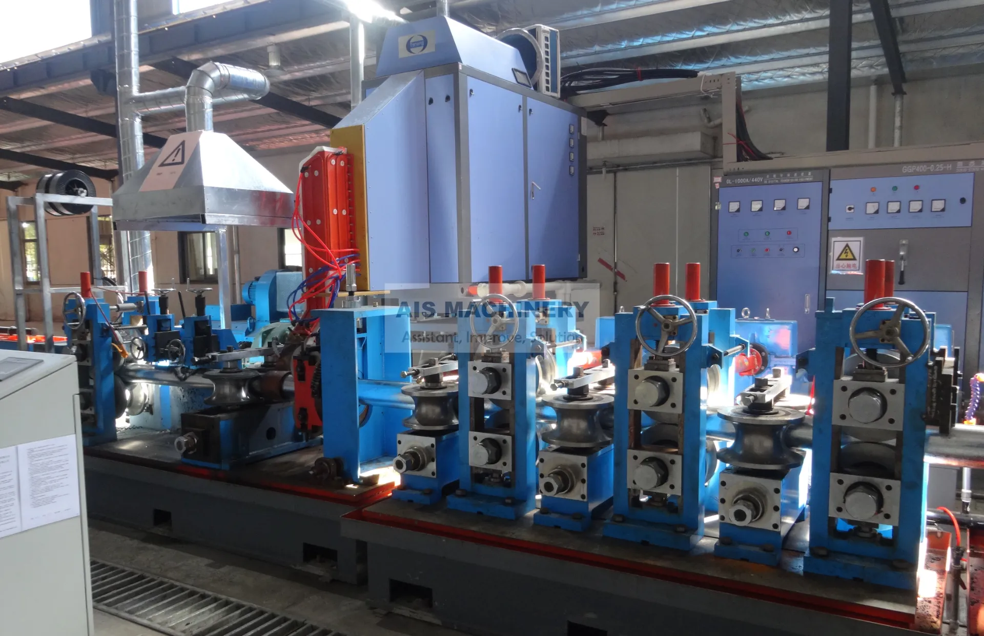 ERW φ114 HF Welding Tube Mill