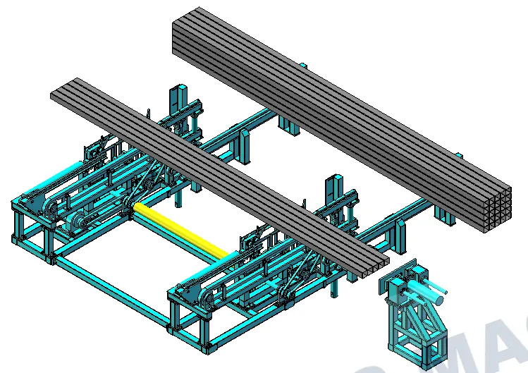 Hex Tube Auto Packaging System for Roll Forming Production Lines