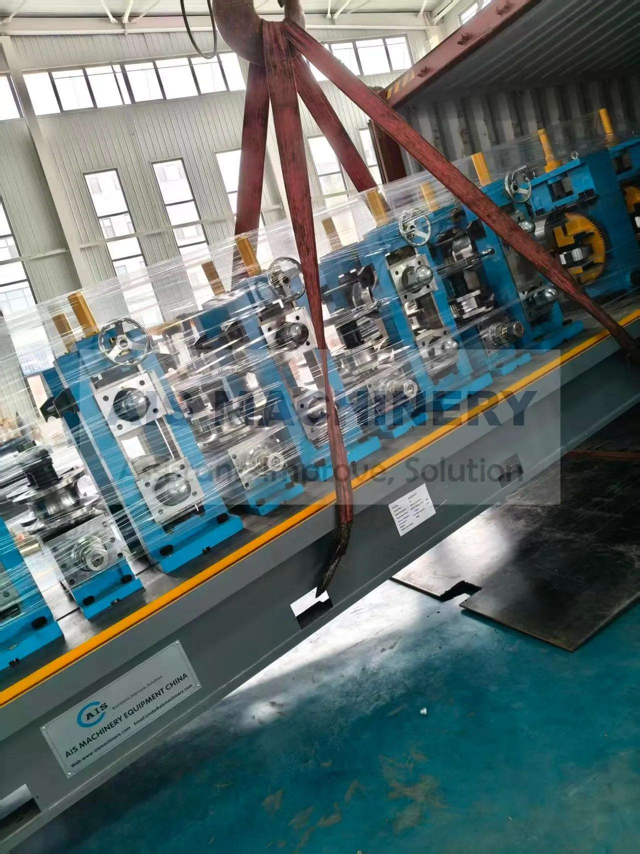 High-Performance Tube and Slitting Lines Ready for Operation Overseas