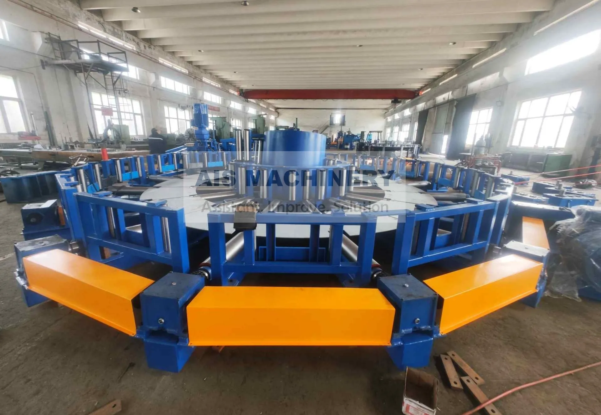 horizontal accumulator