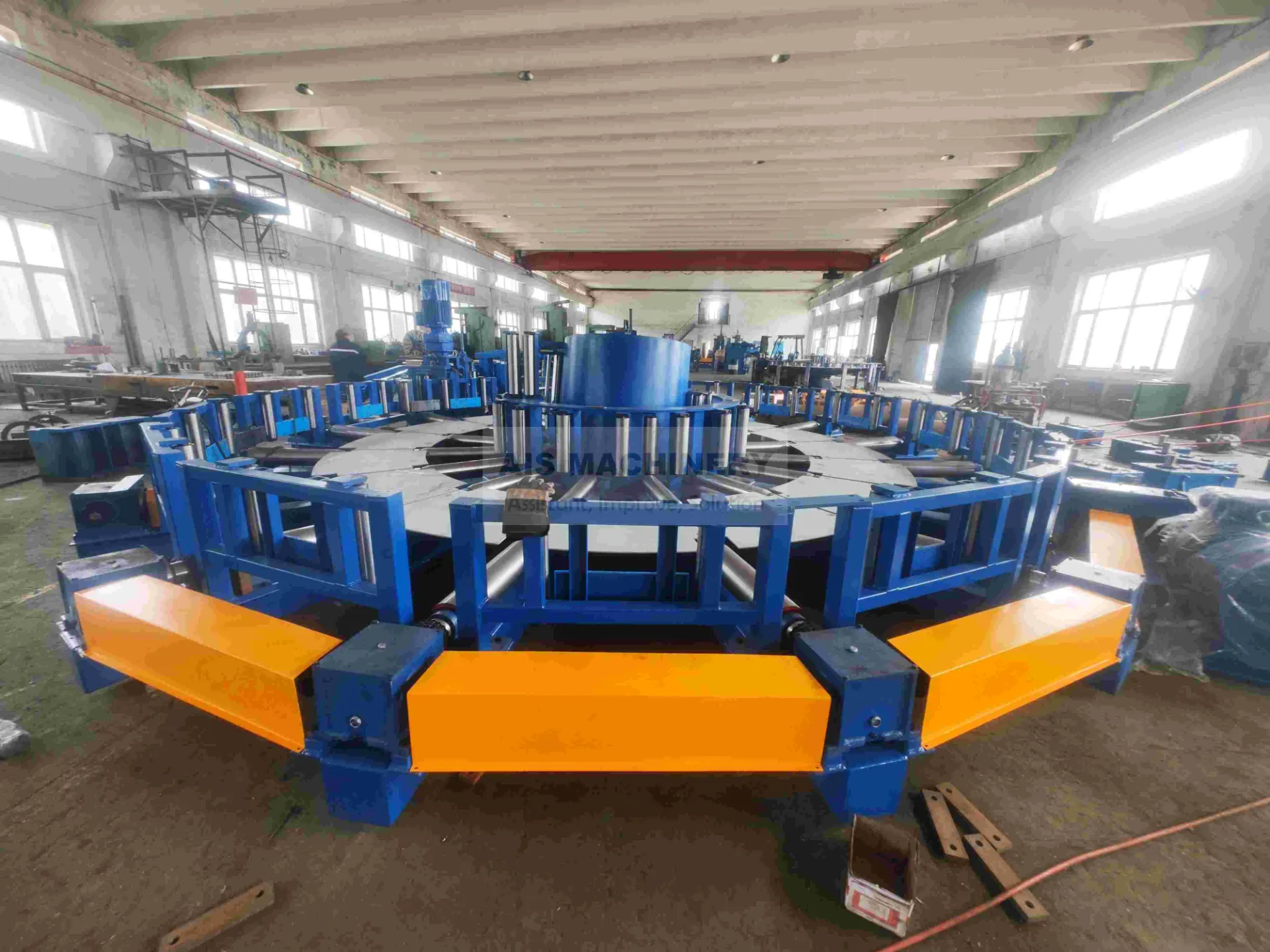 horizontal accumulator