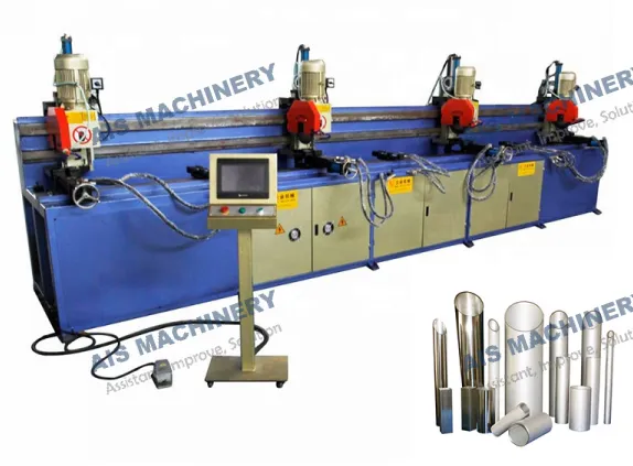 Hydraulic multi-head tube cutting machine