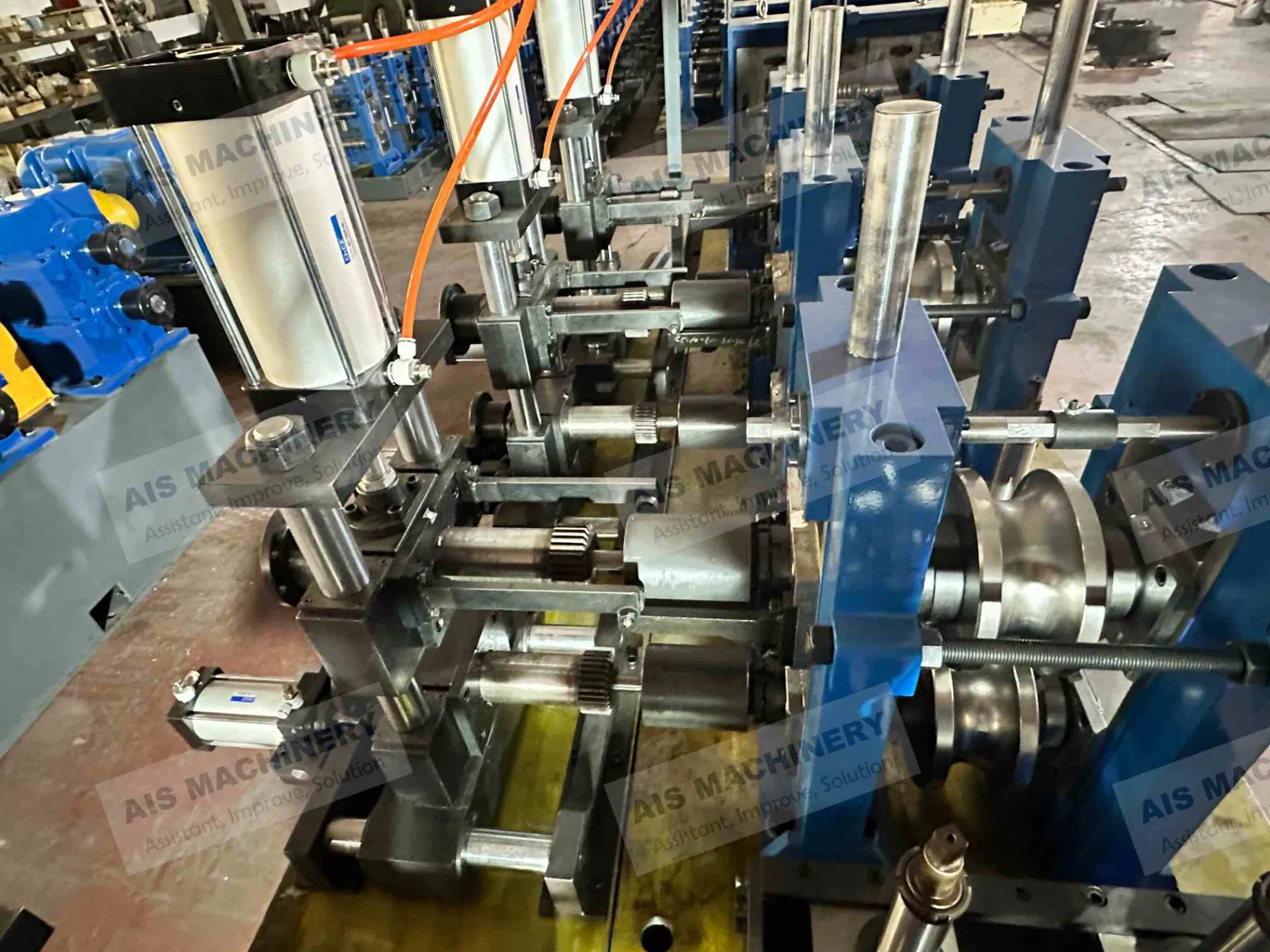 Quick Change Device for ERW Tube Mill