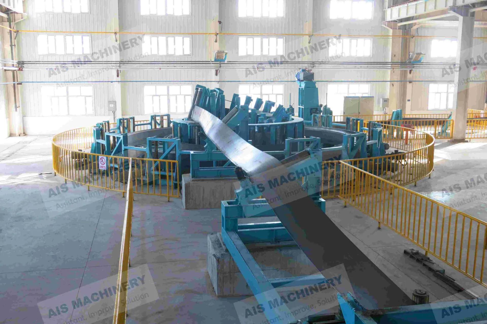 horizontal sprial accumulator