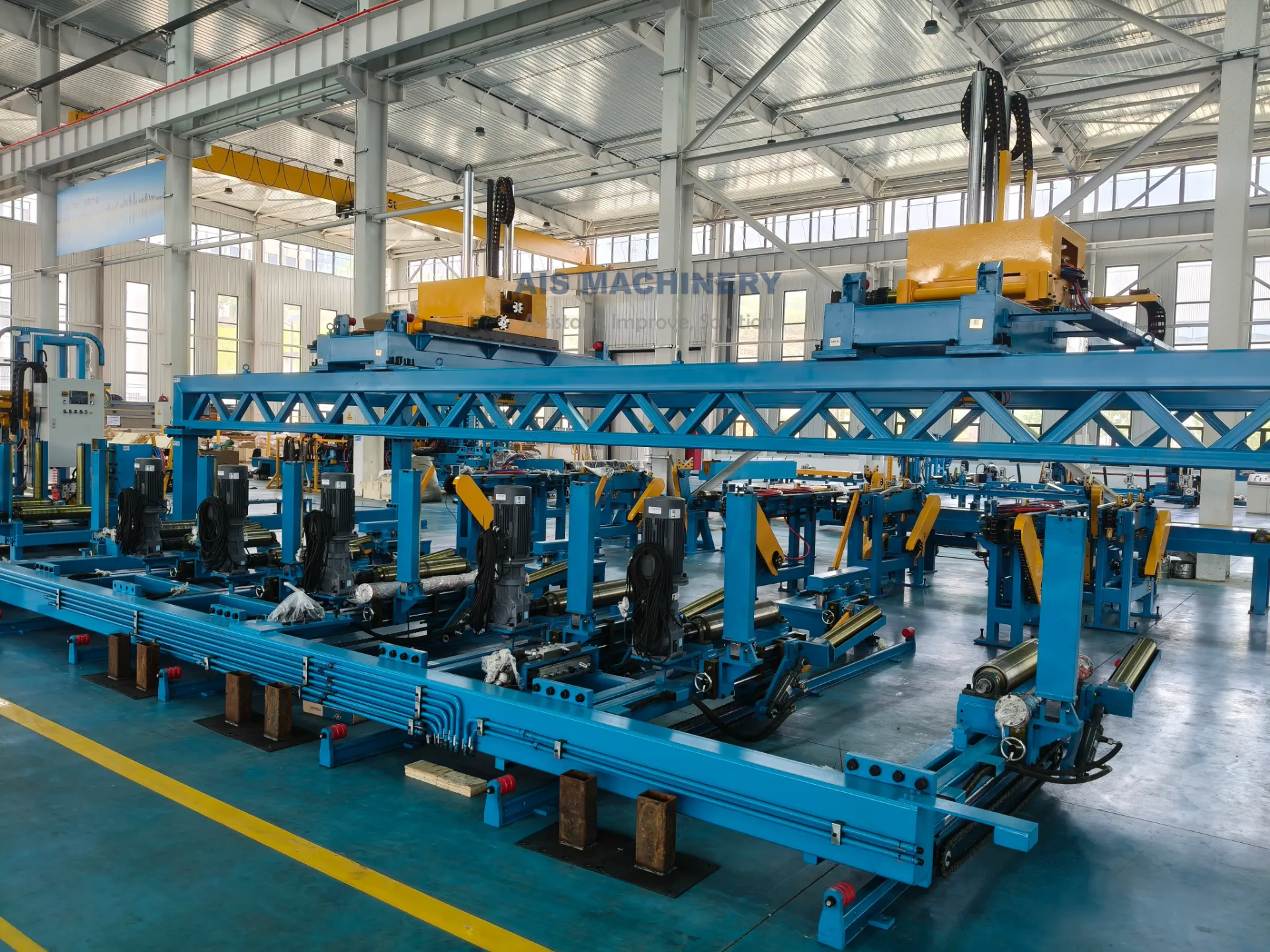 magnetic chuck type stacking system