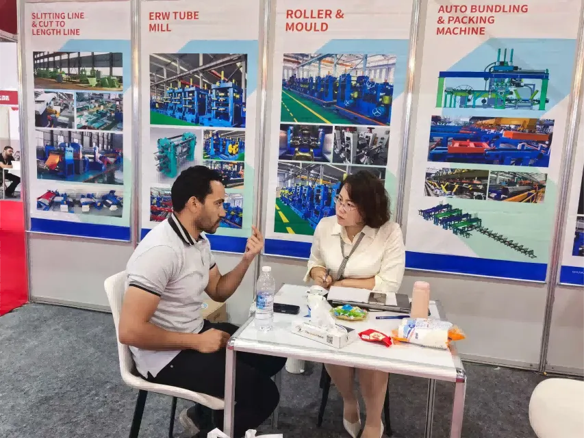 Showcasing Tube & Pipe Equipment in Cairo Exhibition