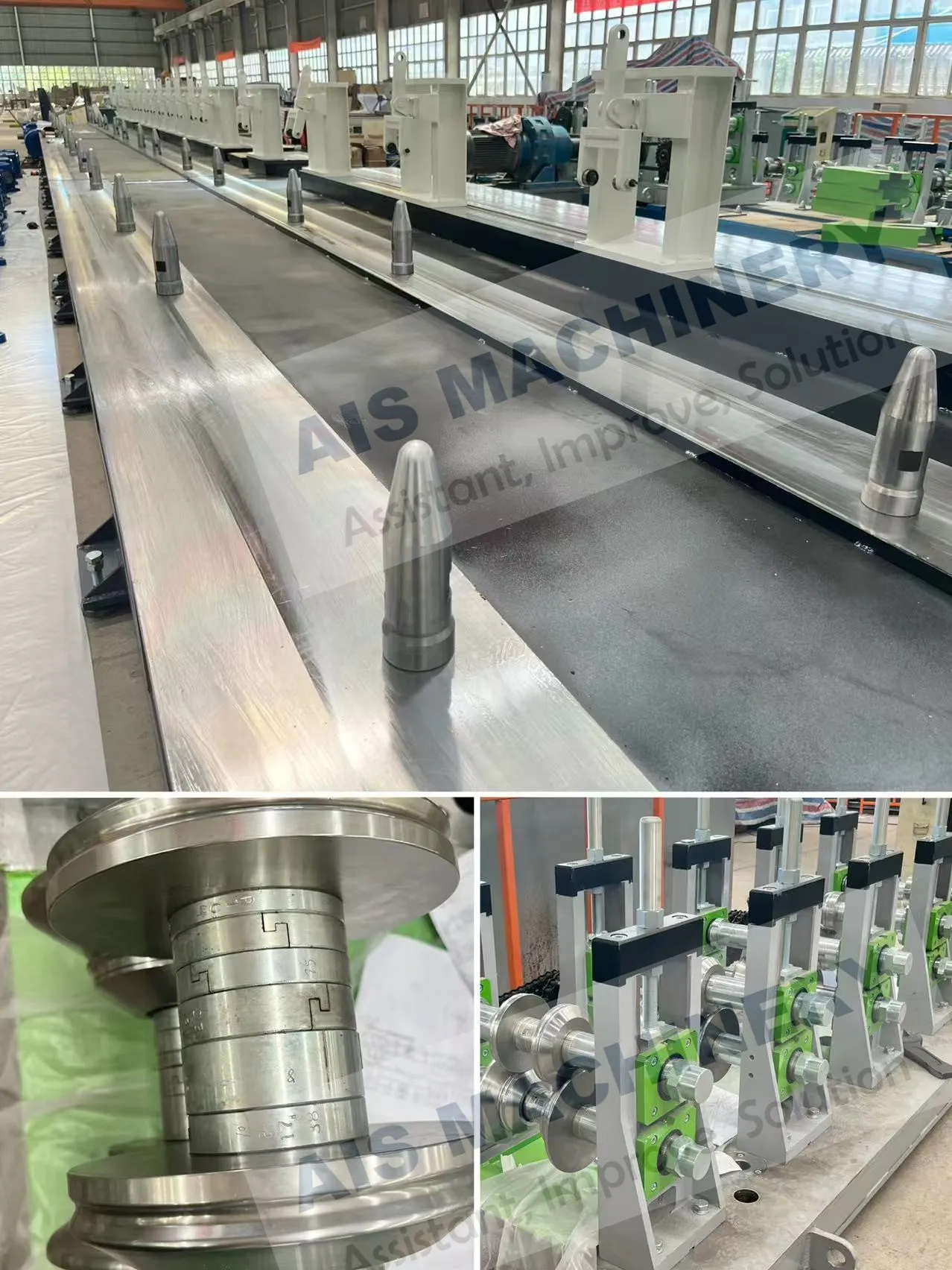 Carbon Steel Edge Frame Forming Line for Solar Panels