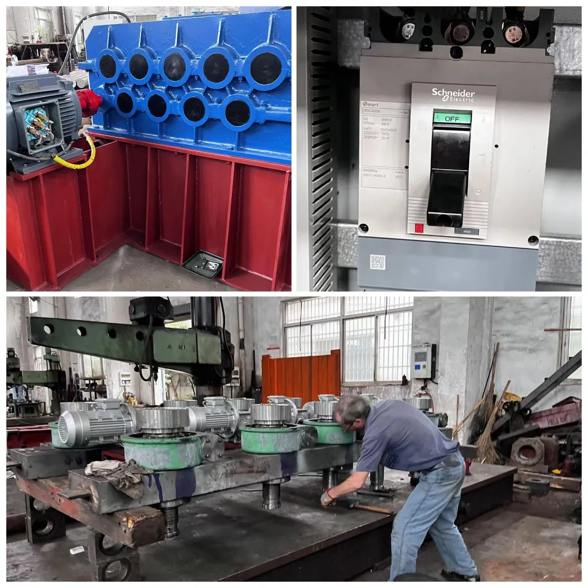 7 roller pipe straightening machine