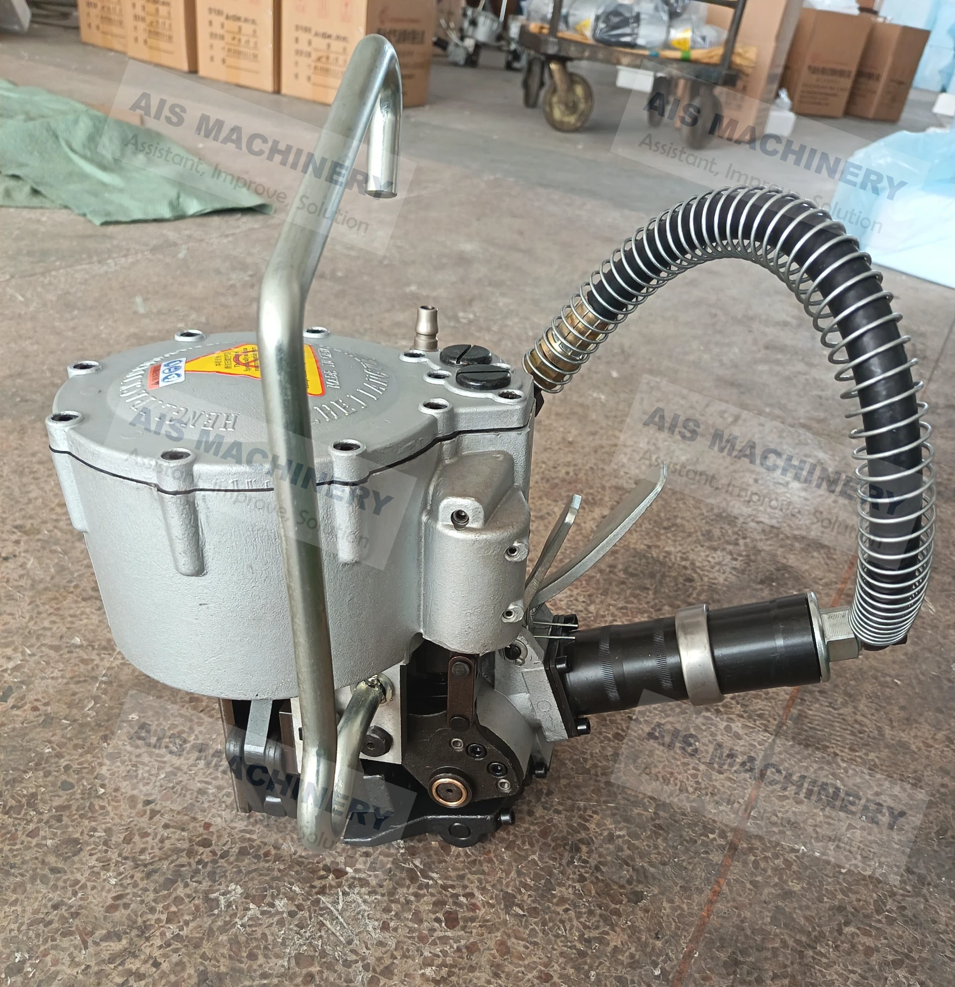 Maximize Packaging Efficiency with a Pneumatic Strapping Machine Solution