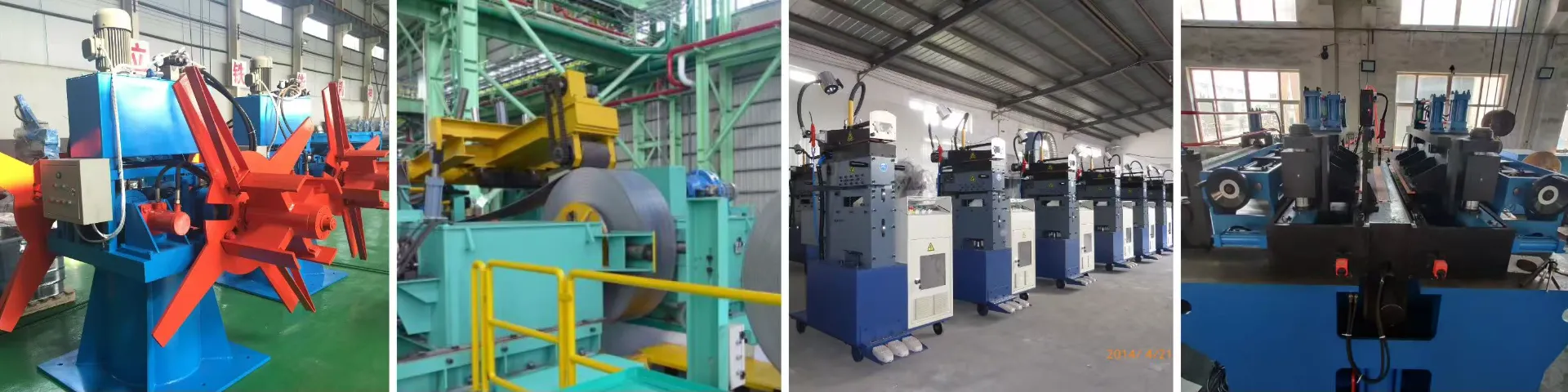 erw tube mill feeding section