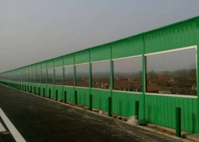 Modular Noise Barrier Eases Installation