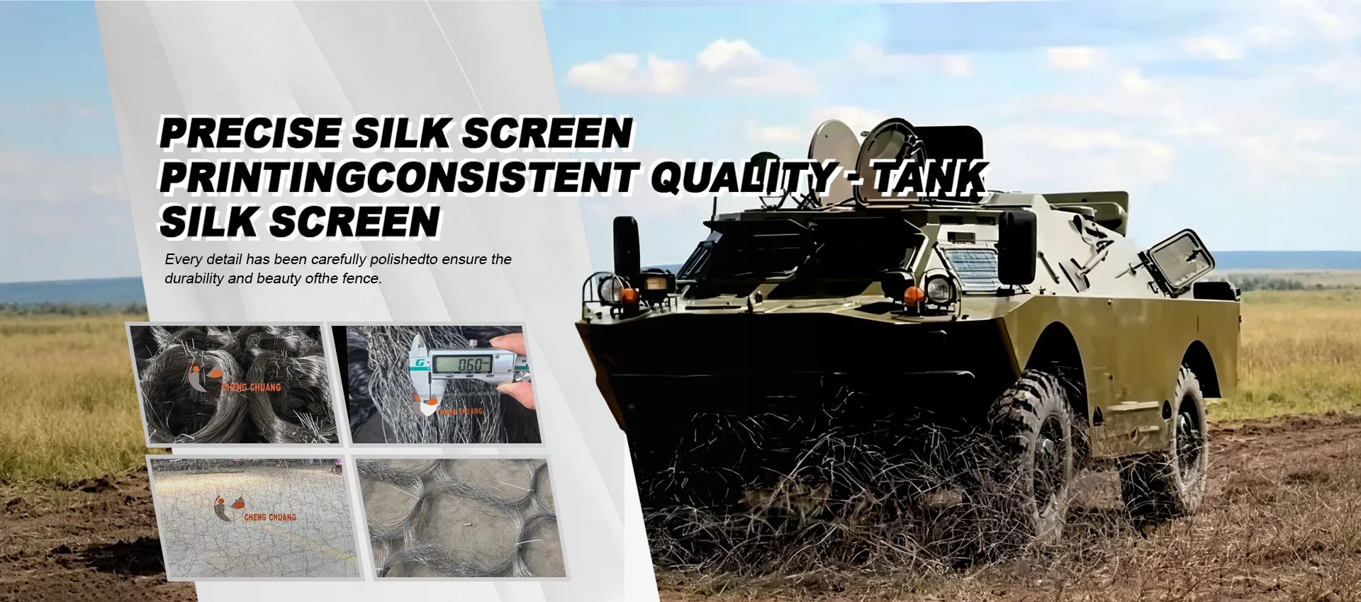 Inconspicuous Obstacle Fence