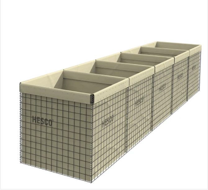 Military-Grade Hesco Barrier Wall Solutions for Bulk Procurement