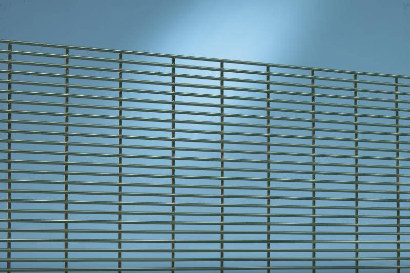 High Security 358 Anti-Climb Fence - Powder Coated Durability