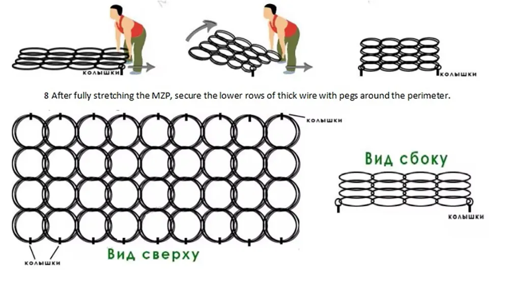 MZP Putanka Wire Barrier (Low visibility wire obstacle)