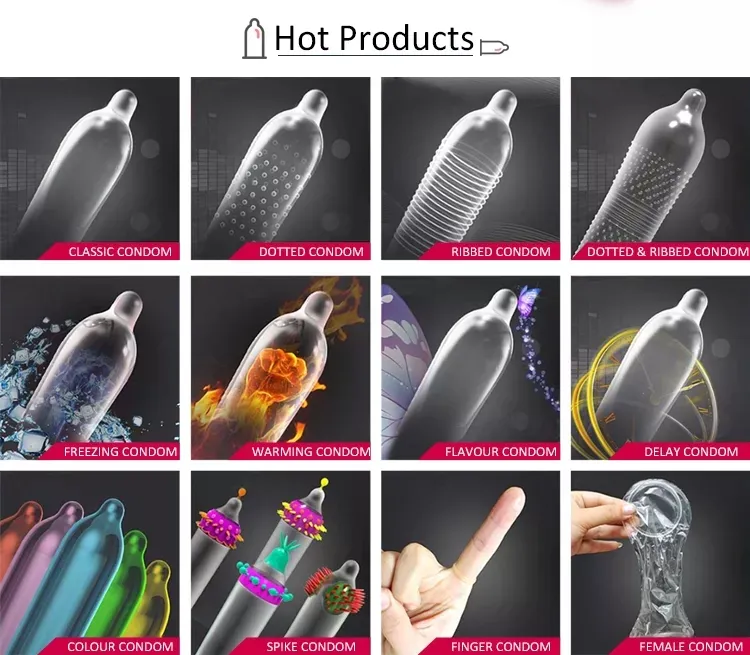 Latex-Free 0.03mm Ultra Thin Custom Condoms for Event Giveaways