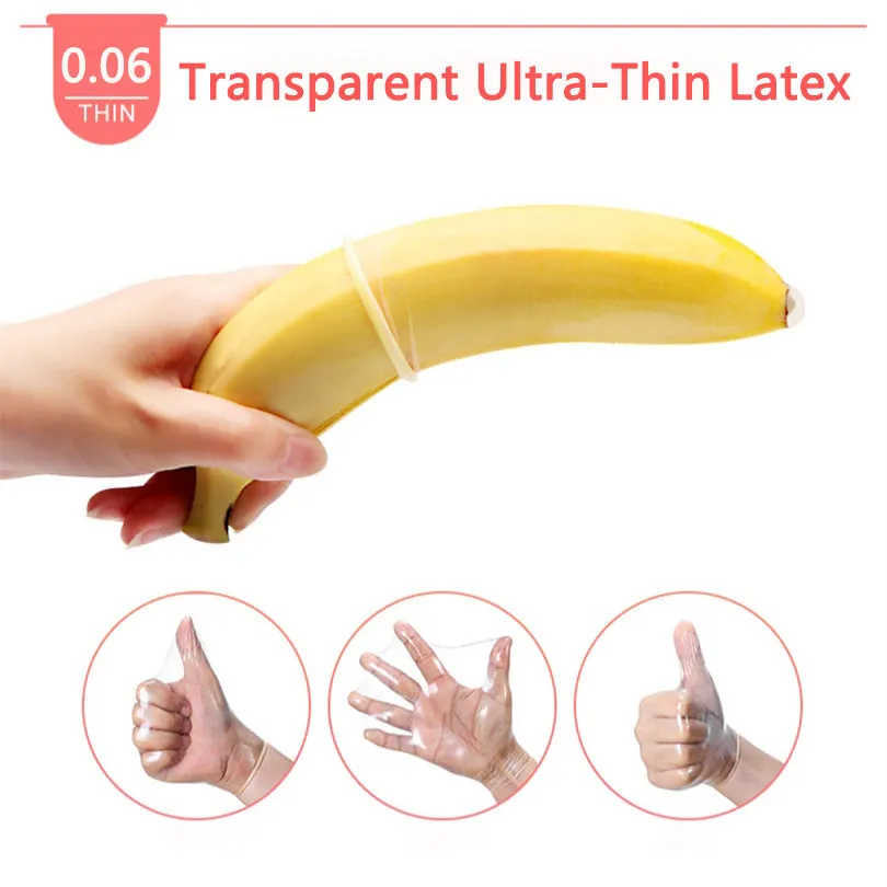 Latex-Free 0.03mm Ultra Thin Custom Condoms for Event Giveaways