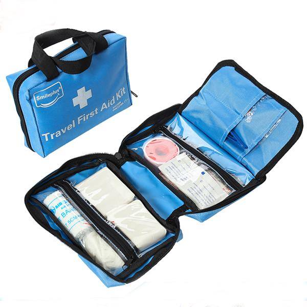 ORIENTMED ORT1680D Travel First Aid kit with nylon bag for emergencies