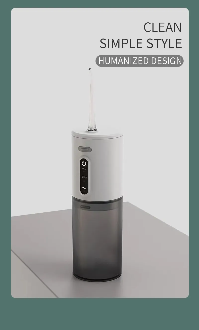 B 31B 1000mAh IPX7 Waterproof Portable Household Dental Irrigator with English Operating Instructions